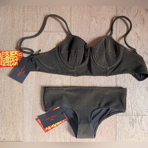 Zara Kate Moss shiny Bikini